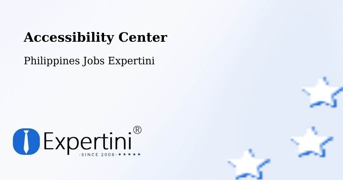 Accessibility Statement – Eguia - Philippines Jobs Expertini