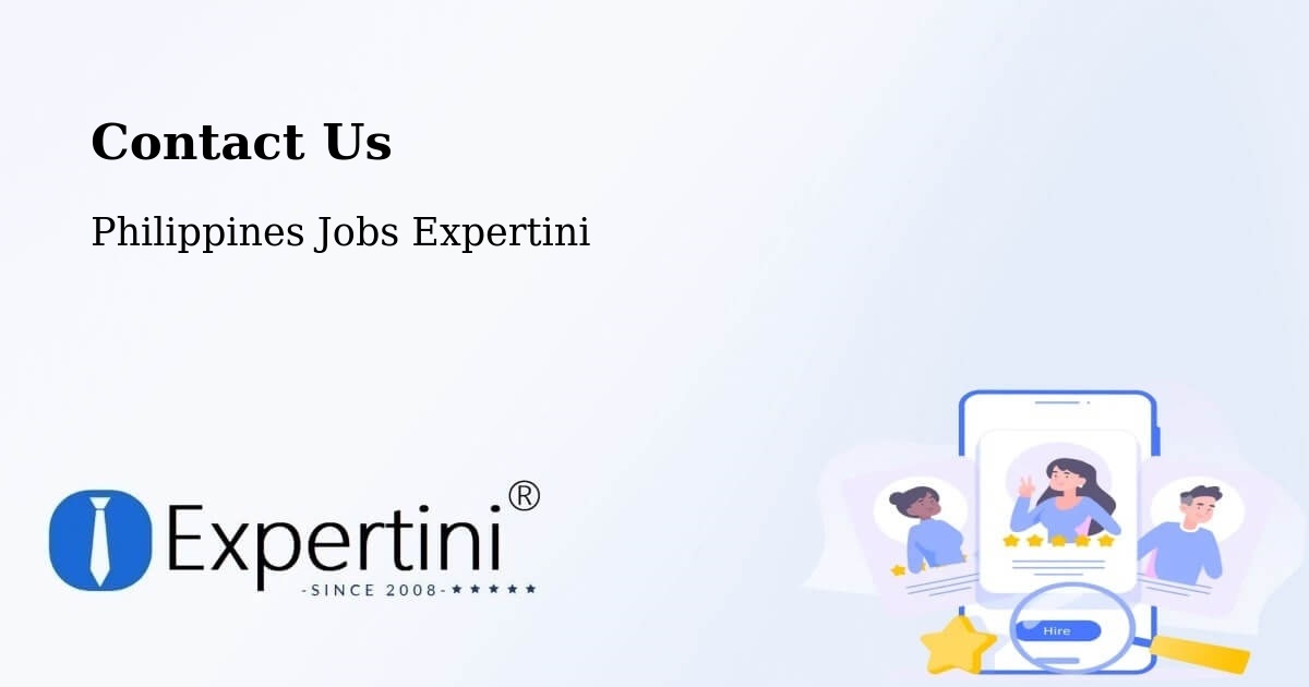 Contact Expertini – Eguia - Philippines Jobs Expertini