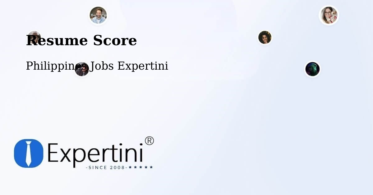 Resume Score & Job Description Match Tool – Eguia - Philippines Jobs Expertini